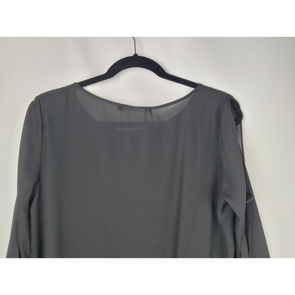 Three Eighty Two Revolve Women's Kyle Split Sleeve Long Sleeve Black Size M - Picture 7 of 10